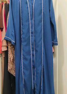 Elegant Blue Abaya