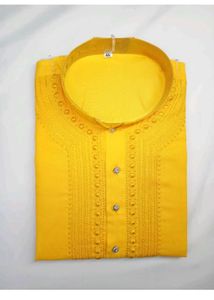 Vibrant Yellow Kurta Set