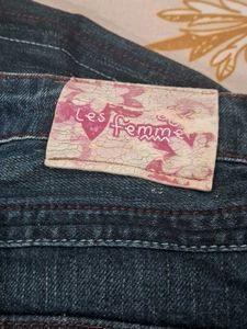 Wide Leg Denim Jeans