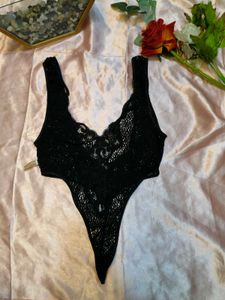 Black Lace Bodysuit