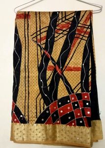 Art Silk Saree With Blouse