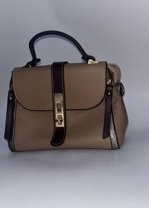 Chic Taupe Satchel