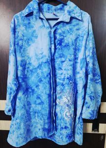 Blue Coord Set 44-48 Size