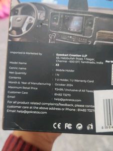 Kratos Grip X3 Car Mobile Holder