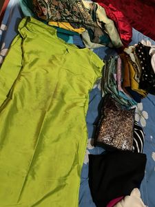 Lime Green Palazzo Pants