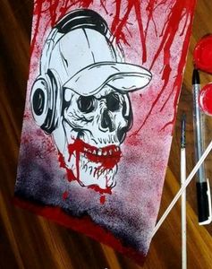 Painting  Artwork Sketch Shading Horor