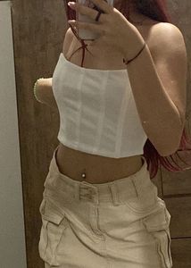 Urbanic White Tube Top