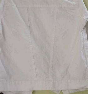 White Denim Jacket