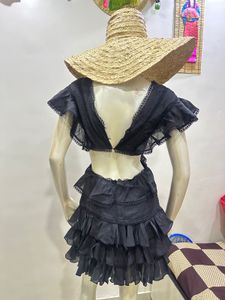 Black Ruffle Dress