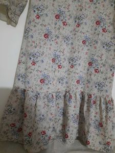 Floral Print Midi Dress