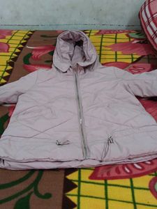 Stylish Pink Padded Jacket