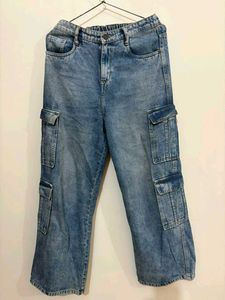 Cargo Denim Pants combo of 2