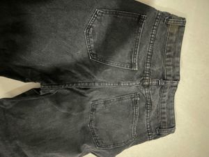 Black denim Jeans Wide Leg