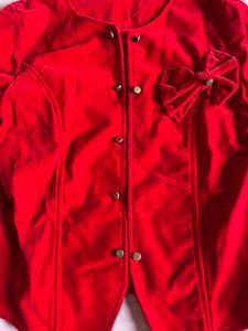 Red Velvet Jacket
