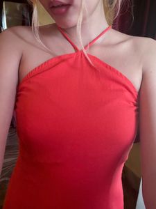 Stylized Halter Neck Midi Dress