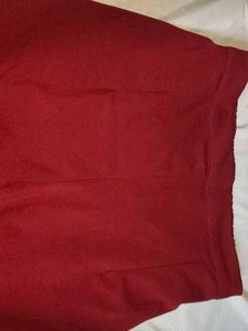 Maroon Off Shoulder Co Od Set
