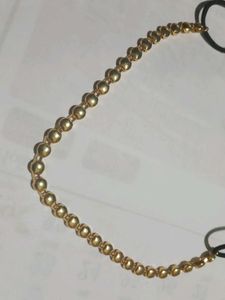 Gold Beaded neckchain