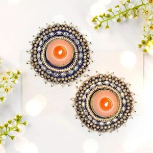 Decorative Tealight Holders (Set of 2)