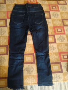 Ripped Dark Wash Jeans