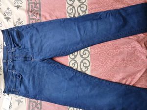 Dark Blue Denim Jeans