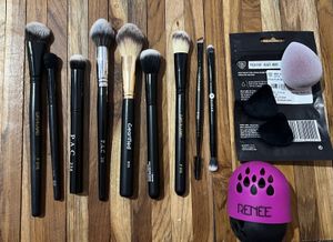 Full Face Of Makeup Tools
