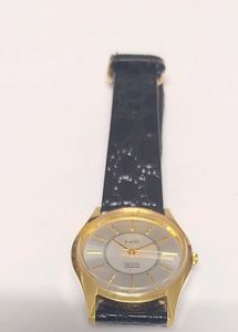 Lafit Quartz Gold Tone Watch