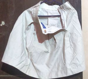 White School Skirt