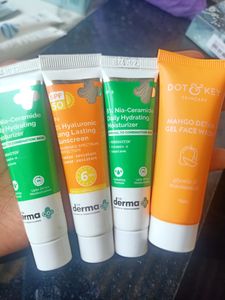 Combo ❤️ Of All The Derma Co Skincare Kit ✨
