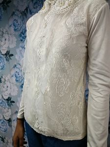 White Lace Top