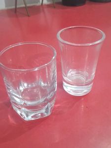 Two Unique Shorts Glass