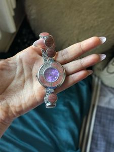 Stylish Purple Wristwatch
