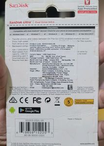 Sandisk Ultra Dual Pendrive 32gb New