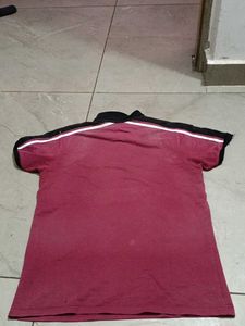 Maroon Polo T-Shirt