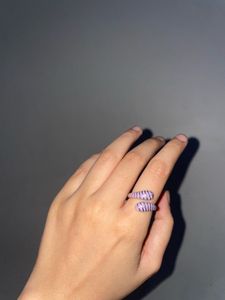 Striped Wrap Ring