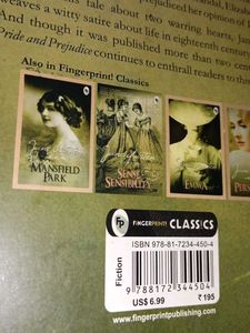 Pride &amp; Prejudice by Jane Austen