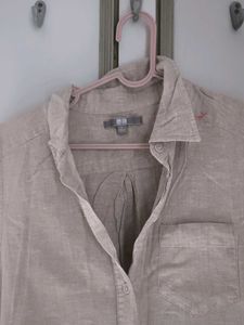 Sleeveless Shirt Dress