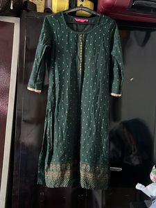 Straight Zari Kurta