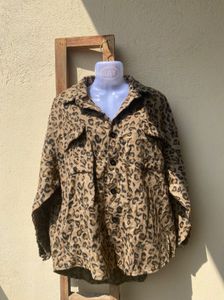 Leopard Print Overshirt