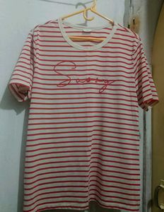 Striped Sassy Tee
