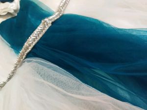 Cute Teal &amp; White Dress