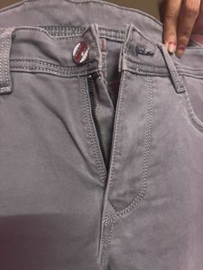 Gray Denim Jeans