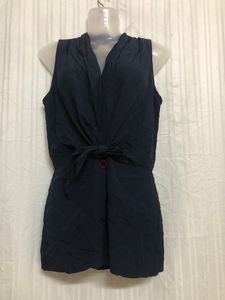 Hearts Blue Stylish Top