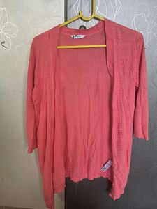 Peach Cardigan 36 size