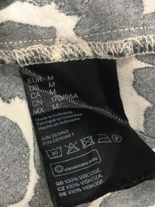 H&amp;M Animal Print V-Neck Mini Dress