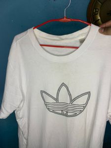 Adidas Originals White T Shirts Premium