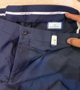 blackberry Navy Blue Dress Pants