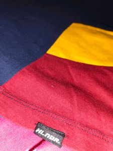 HLNDR Colorblock Full Sleeves T-Shirt