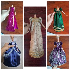 Barbie Doll Gowns 😍