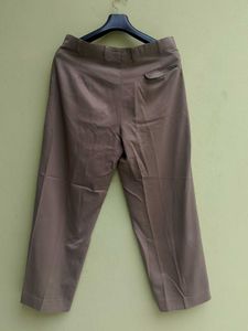 Brown Wide Leg Trousers