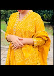 Anarkali Cotton Suit